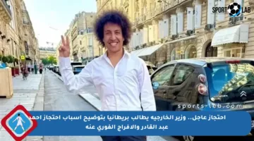 احتجاز عاجل.. وزير الخارجية يطالب بريطانيا بتوضيح أسباب احتجاز أحمد عبد القادر والإفراج الفوري عنه